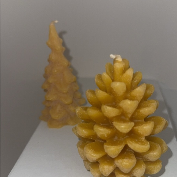 Wooden Wall Decor Sign & Beeswax Candles - Picture 2 of 2